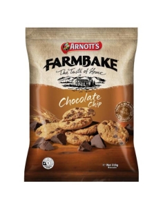 Arnotts Farmbake Chocolate Chip Cookies 310g x 10